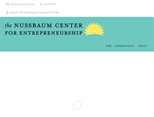 Tablet Screenshot of nussbaumcfe.com